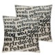 Ulloord It's The Dog's House We Just Pay Mortgage Quote Throw Pillow Case Cushion Cover  Pillowcase Dog Lover Home Decorative Sofa Couch (Dog's House)