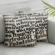 Ulloord It's The Dog's House We Just Pay Mortgage Quote Throw Pillow Case Cushion Cover  Pillowcase Dog Lover Home Decorative Sofa Couch (Dog's House)