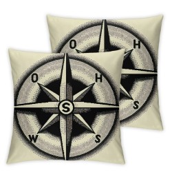 Ulloord in This House We Narrate The Dogs Thoughts Pillow Covers ,Narrate Dogs Thoughts Throw Pillow Covers,Throw Pillows Dog,Dog Home House Decor Pillow Case (White)