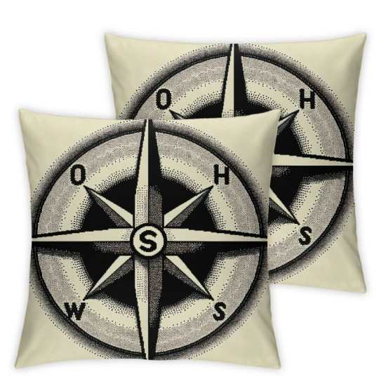 Ulloord in This House We Narrate The Dogs Thoughts Pillow Covers ,Narrate Dogs Thoughts Throw Pillow Covers,Throw Pillows Dog,Dog Home House Decor Pillow Case (White)