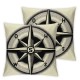 Ulloord in This House We Narrate The Dogs Thoughts Pillow Covers ,Narrate Dogs Thoughts Throw Pillow Covers,Throw Pillows Dog,Dog Home House Decor Pillow Case (White)