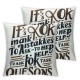 Ulloord Positive Quotes Kids Affirmation Reversible Throw Pillow Cover ,Inspirational Affirmation Decorative Pillow Cover,Positive Sayings Cushion Pillowcase for Girls Room Nursery Decor
