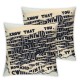 Ulloord Inspirational Gifts Pillow Covers - Mental Health Gifts Throw Pillow Covers 1Motivational Gifts Pillowcase, Decorative Pillow Covers for Office Home Classroom
