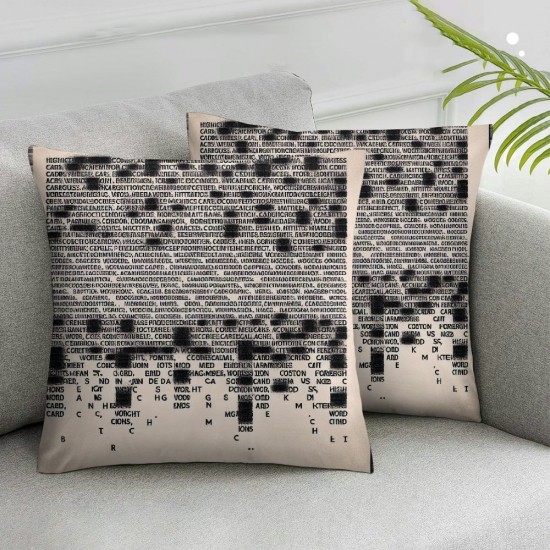 Ulloord Inspirational Quote Pillow Covers - Motivational Quotes Throw Pillow Covers Positive Quotes Pillowcase, Decorative Pillow Covers for Office Home Classroom