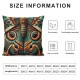Ulloord Bird Feather Pillow Covers Farmhouse Easter Spring Decor Decorative Cushion Case Throw Pillowcase Sofa Couch