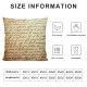 Ulloord Lavender Pillow Covers for French Country Decor Decorative Cushion Case Outdoor Throw Pillowcase Sofa Couch