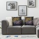 Ulloord Square Black I Love That You are My Throw Pillow Case Cushion Cover